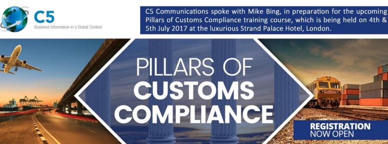Mike Bing Diageo Customs Compliance Pillars Trade